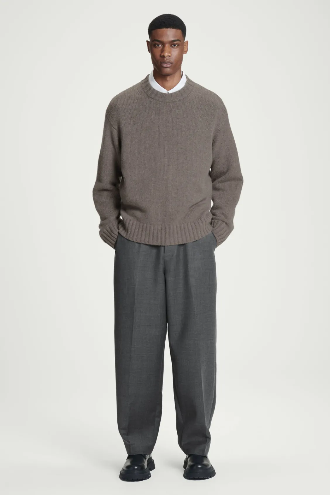 COS CHUNKY PURE CASHMERE SWEATER- Cashmere | Sweaters & Cardigans
