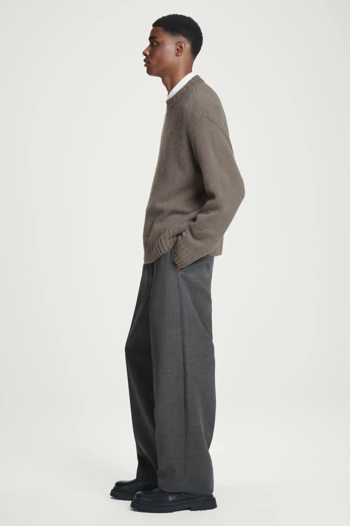 COS CHUNKY PURE CASHMERE SWEATER- Cashmere | Sweaters & Cardigans