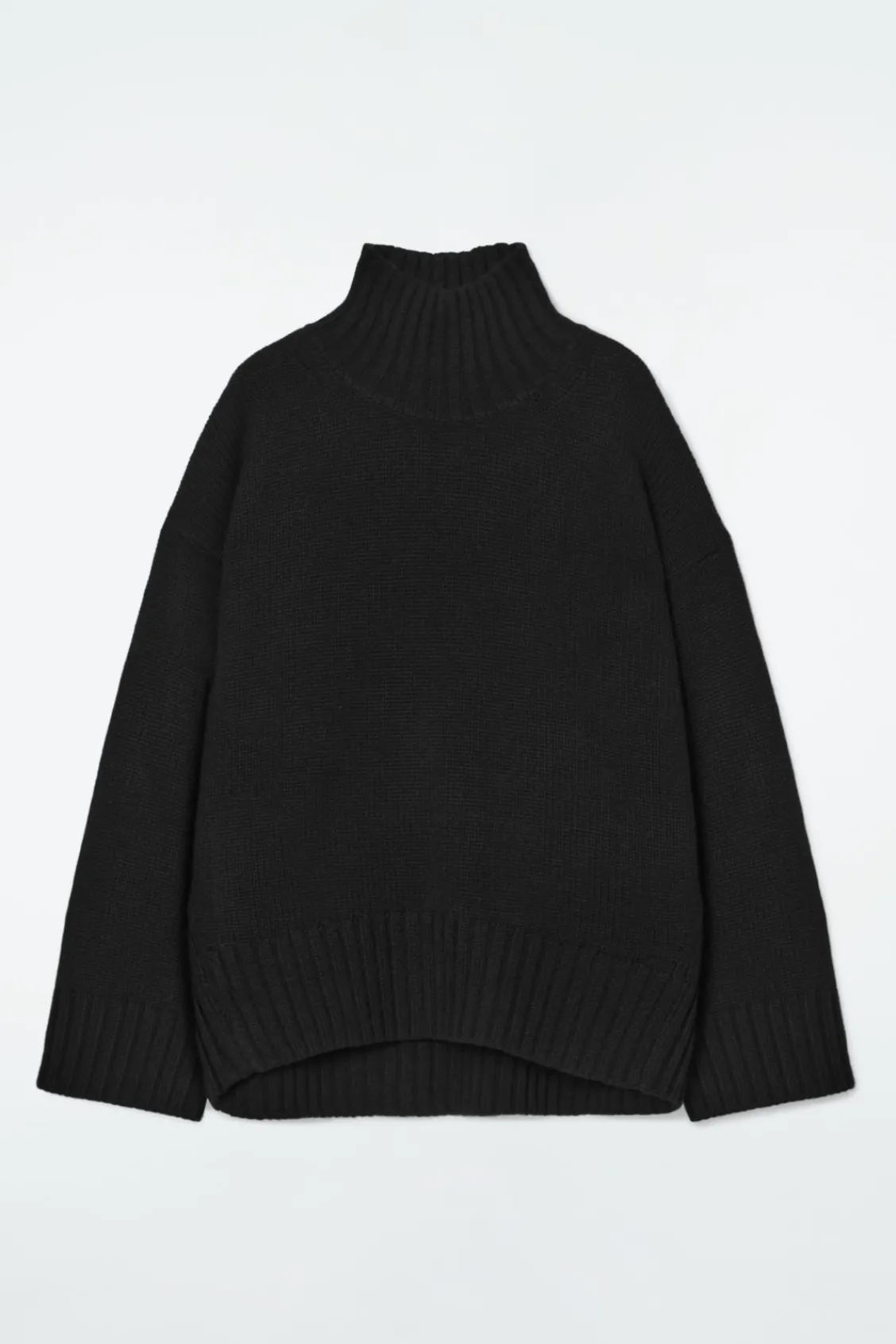 COS CHUNKY PURE CASHMERE TURTLENECK SWEATER-Women Cashmere | Sweaters & Cardigans