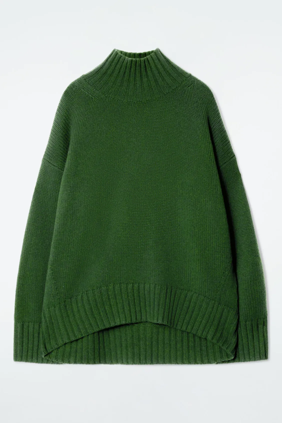 COS CHUNKY PURE CASHMERE TURTLENECK SWEATER-Women Cashmere | Sweaters & Cardigans