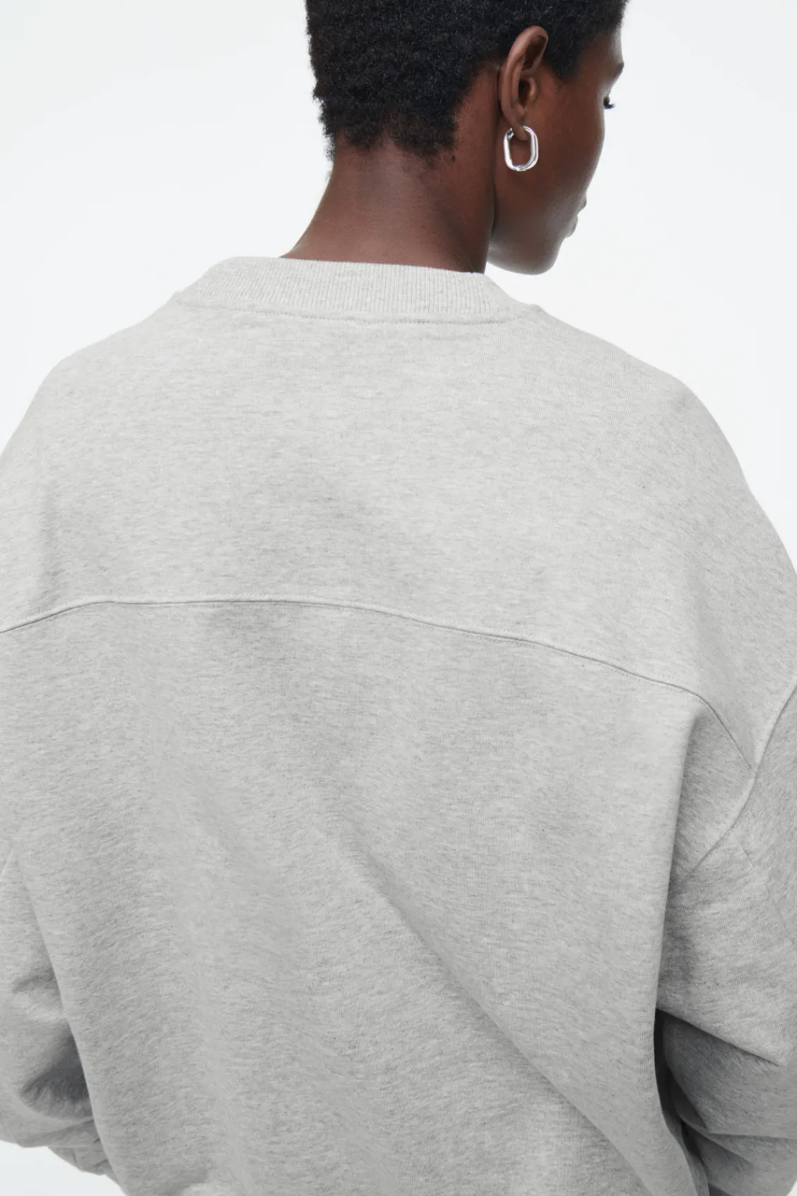 COS CLASSIC CREW-NECK SWEATSHIRT-Women Tops