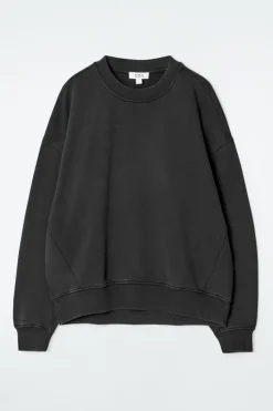 COS CLASSIC CREW-NECK SWEATSHIRT-Women Tops