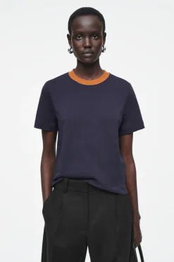 COS CLEAN CUT REGULAR T-SHIRT-Women Tops