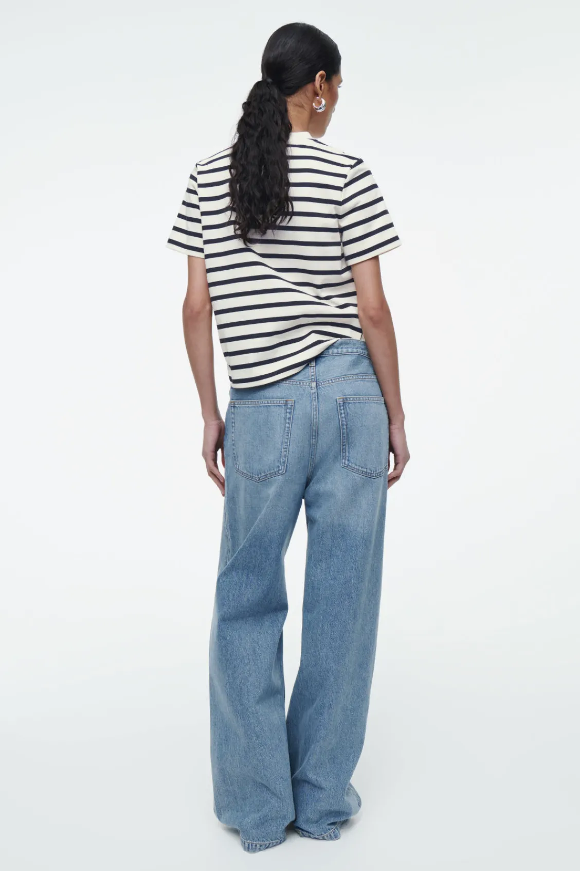 COS CLEAN CUT REGULAR T-SHIRT-Women T-Shirts | Tops