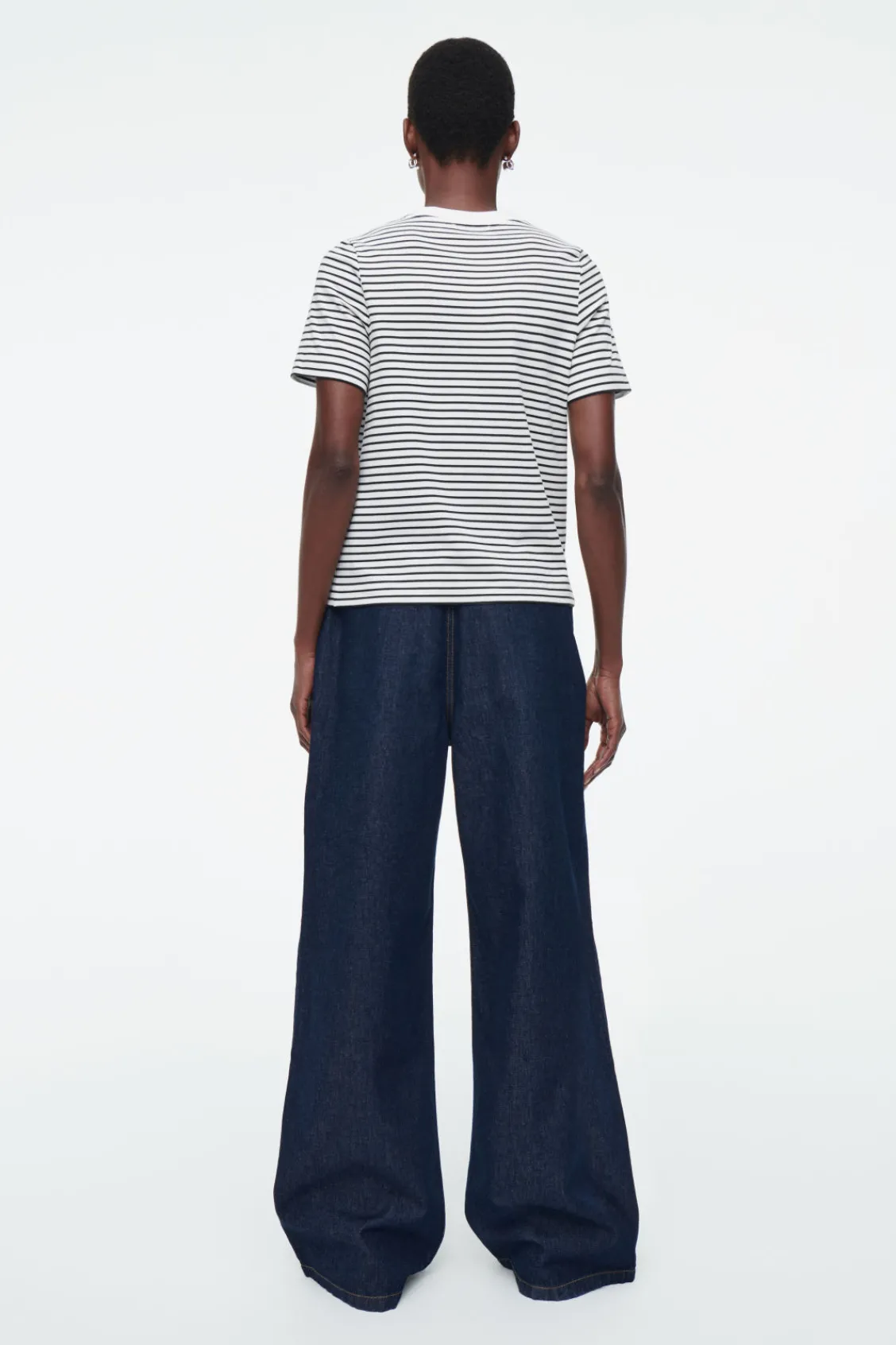 COS CLEAN CUT REGULAR T-SHIRT-Women T-Shirts | Tops