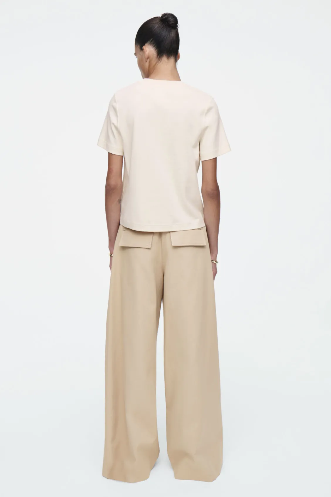 COS CLEAN CUT REGULAR T-SHIRT-Women T-Shirts | Tops