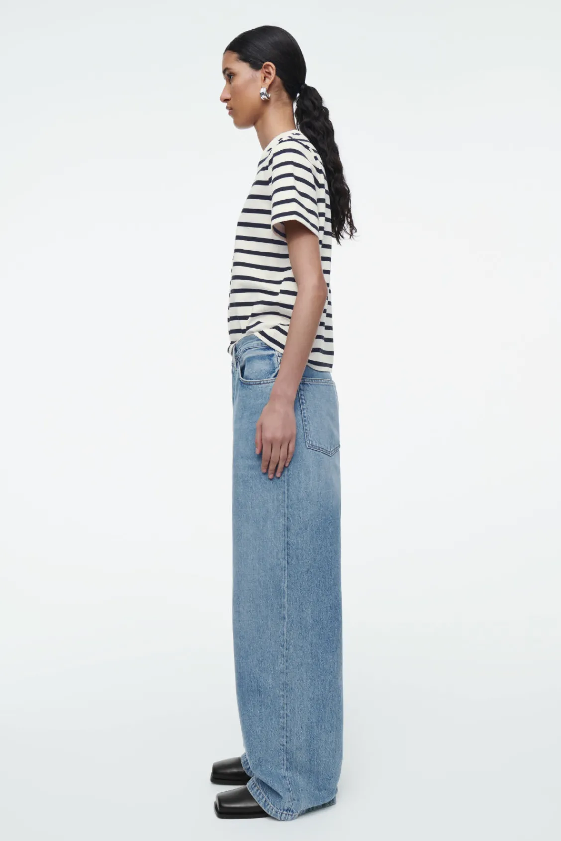 COS CLEAN CUT REGULAR T-SHIRT-Women T-Shirts | Tops