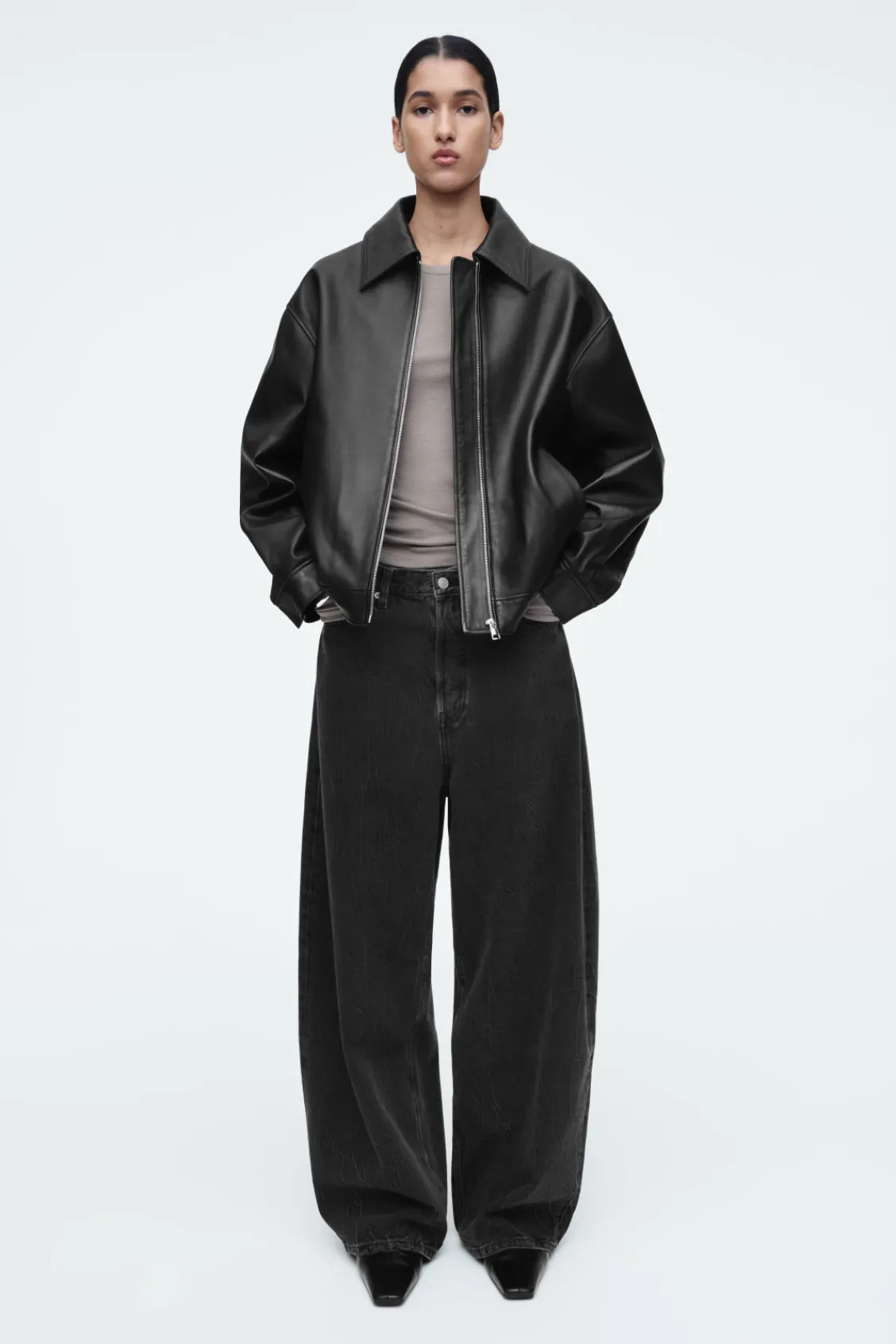 COS COAST WIDE-LEG JEANS-Women Jeans | Pants