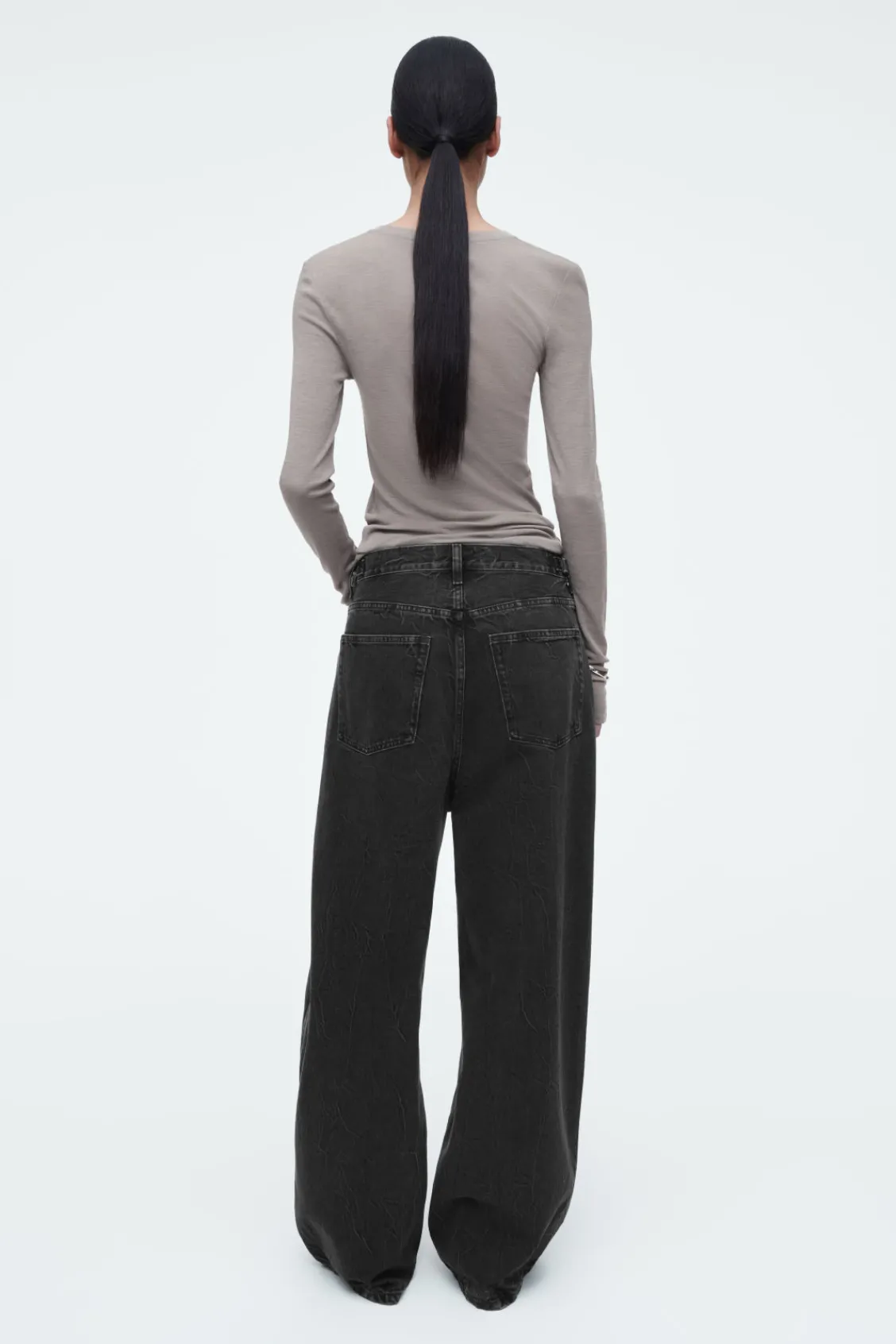 COS COAST WIDE-LEG JEANS-Women Jeans | Pants