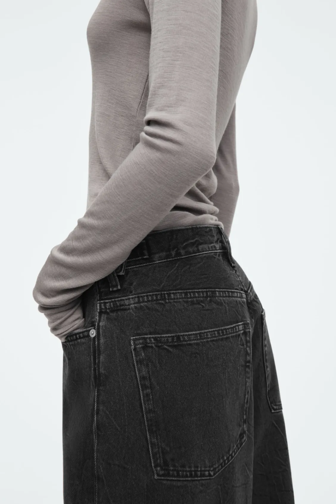COS COAST WIDE-LEG JEANS-Women Jeans | Pants