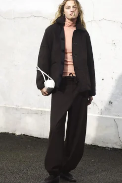 COS COLLARED FAUX SHEARLING JACKET-Women Coats & Jackets