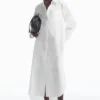 COS COLLARED MIDI SHIRT DRESS-Women Dresses & Jumpsuits