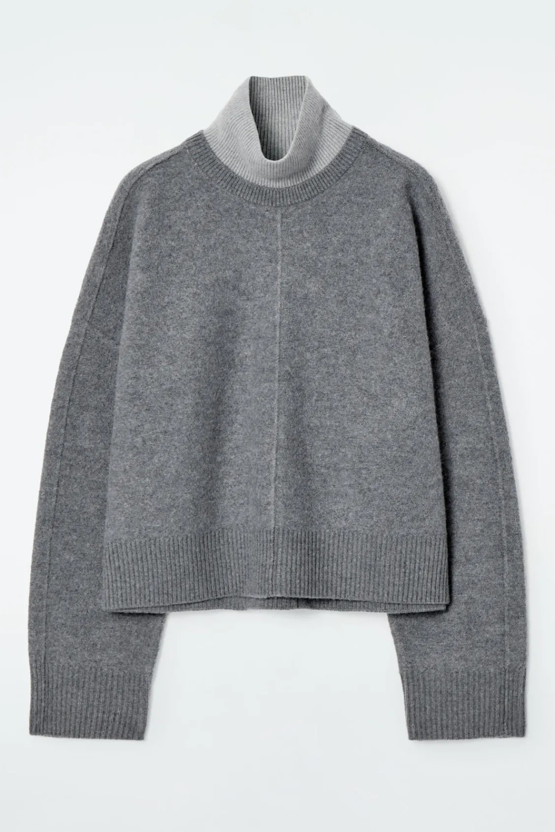 COS COLOUR-BLOCK LAYERED WOOL JUMPER-Women Tops | Sweaters & Cardigans