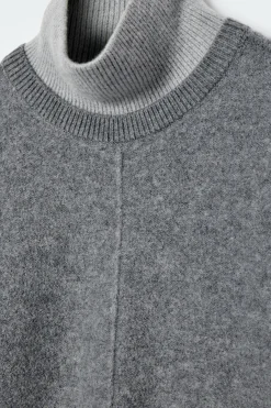 COS COLOUR-BLOCK LAYERED WOOL JUMPER-Women Tops | Sweaters & Cardigans