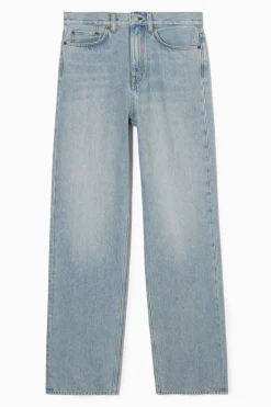 COS COLUMN STRAIGHT-LEG JEANS-Women Jeans | Pants