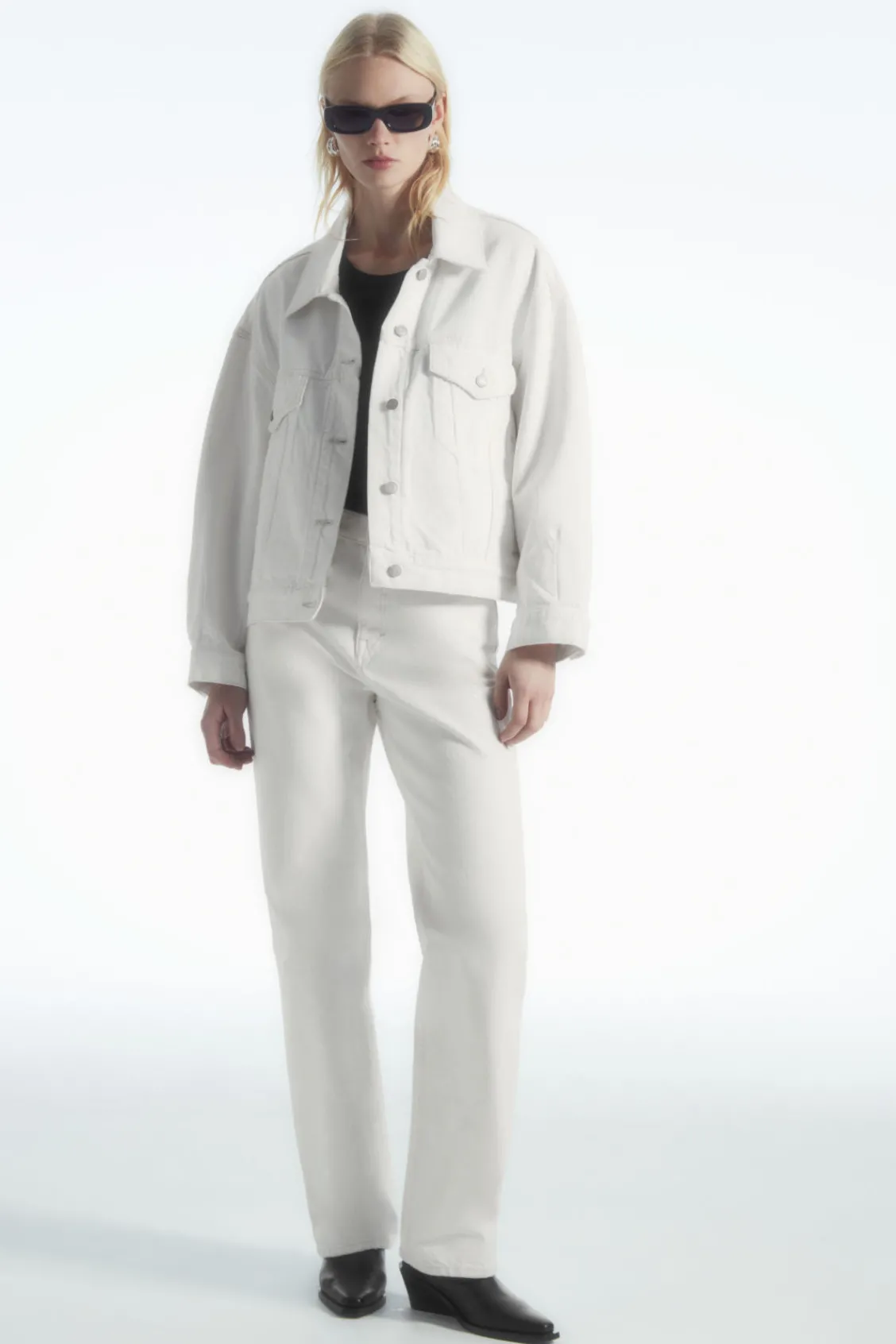 COS COLUMN STRAIGHT-LEG JEANS-Women Jeans | Pants
