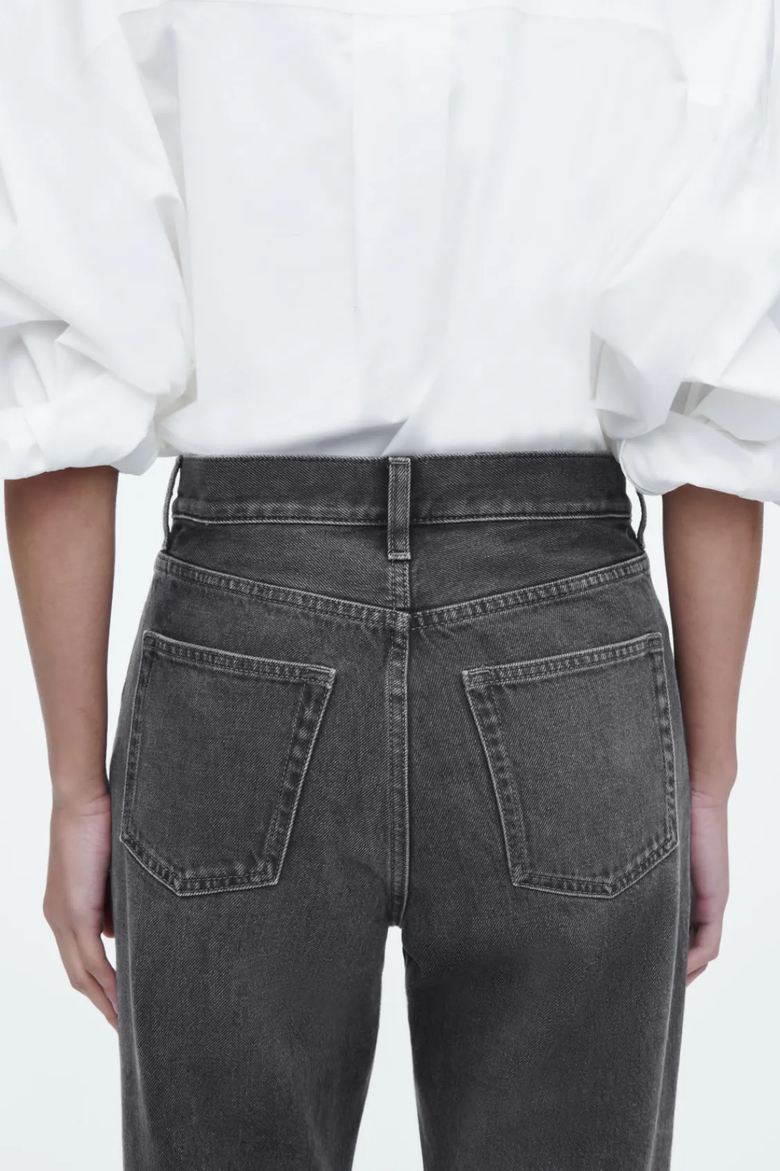 COS COLUMN STRAIGHT-LEG JEANS-Women Jeans | Pants