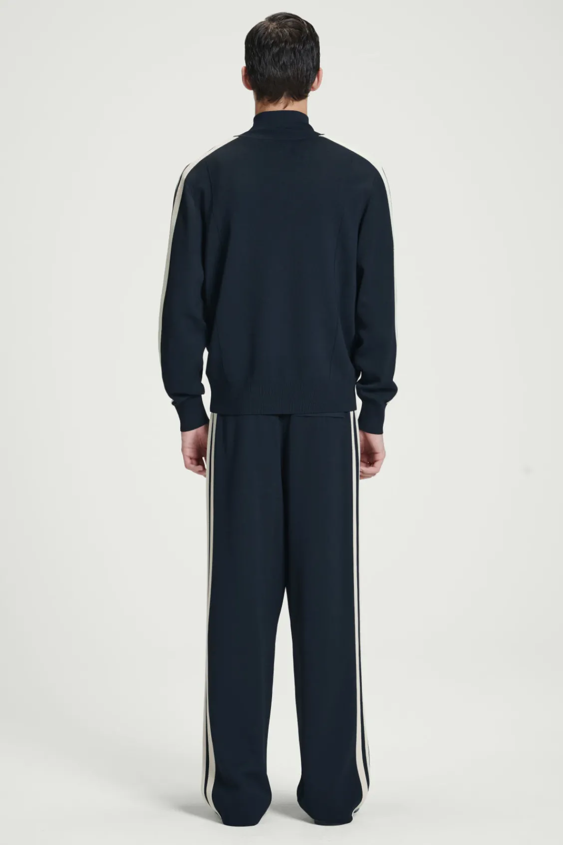 COS CONTRAST-STRIPE KNITTED JOGGERS- Matching Sets | Pants