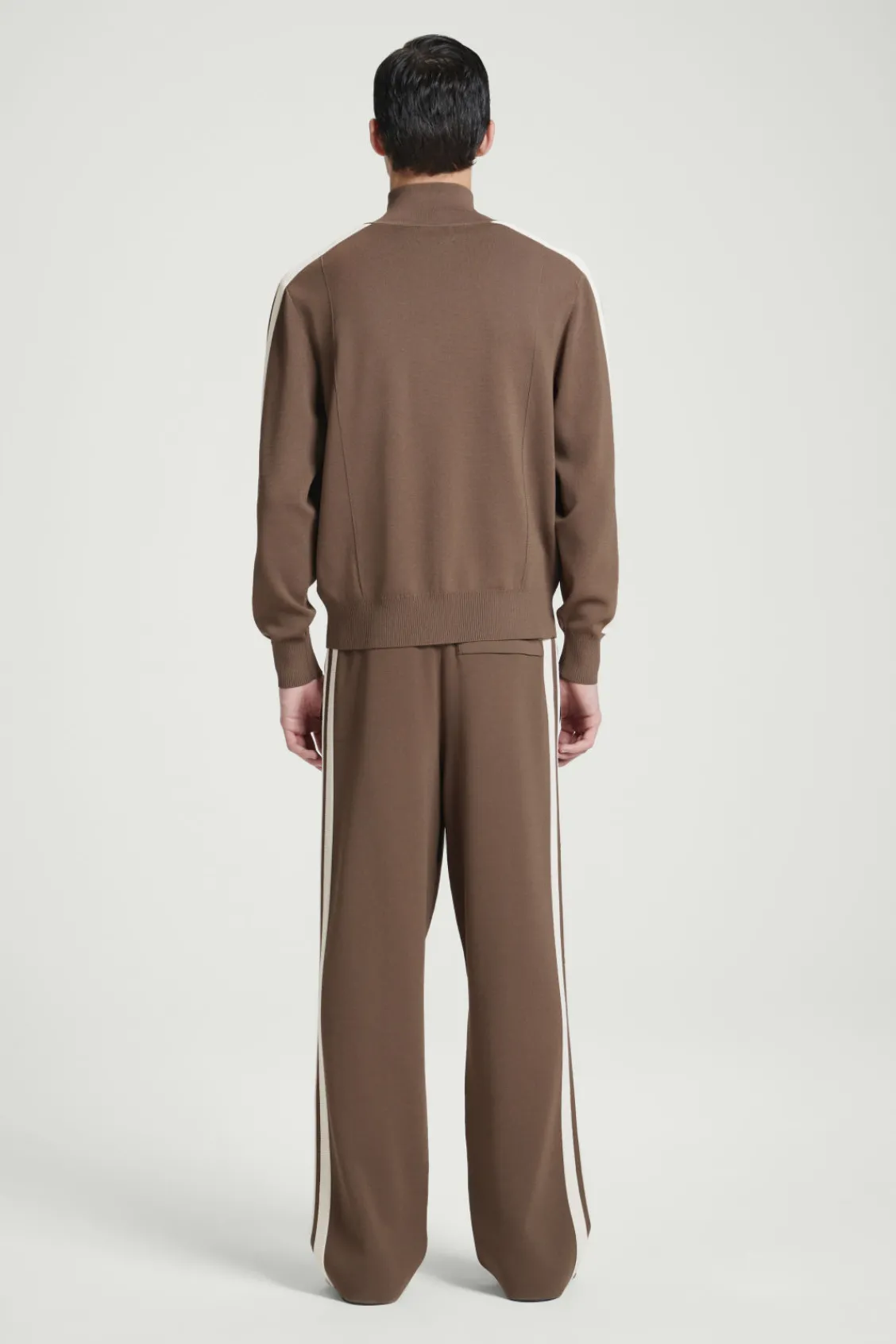 COS CONTRAST-STRIPE KNITTED JOGGERS- Matching Sets | Pants