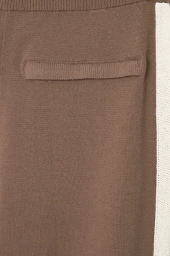 COS CONTRAST-STRIPE KNITTED JOGGERS- Matching Sets | Pants