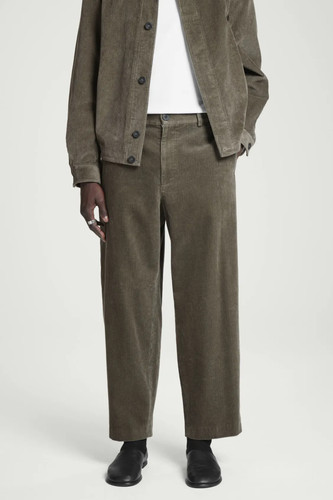COS CORDUROY WIDE-LEG PANTS- Matching Sets | Pants