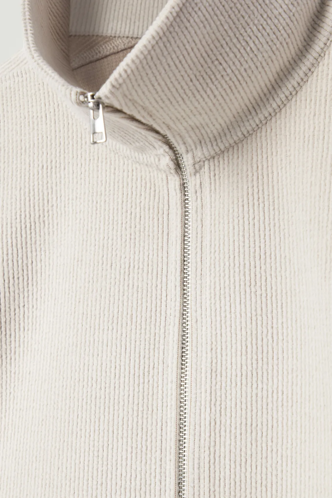COS CORDUROY-JERSEY HALF-ZIP SWEATSHIRT- Matching Sets | Sweatshirts & Hoodies