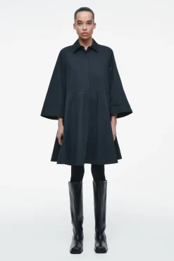 COS COTTON UTILITY SHIRT DRESS-Women Dresses & Jumpsuits