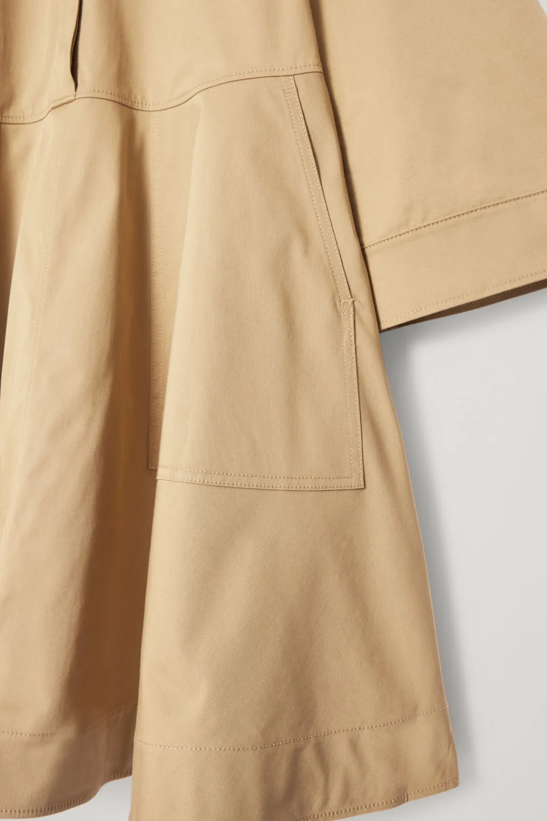 COS COTTON UTILITY SHIRT DRESS-Women Dresses & Jumpsuits