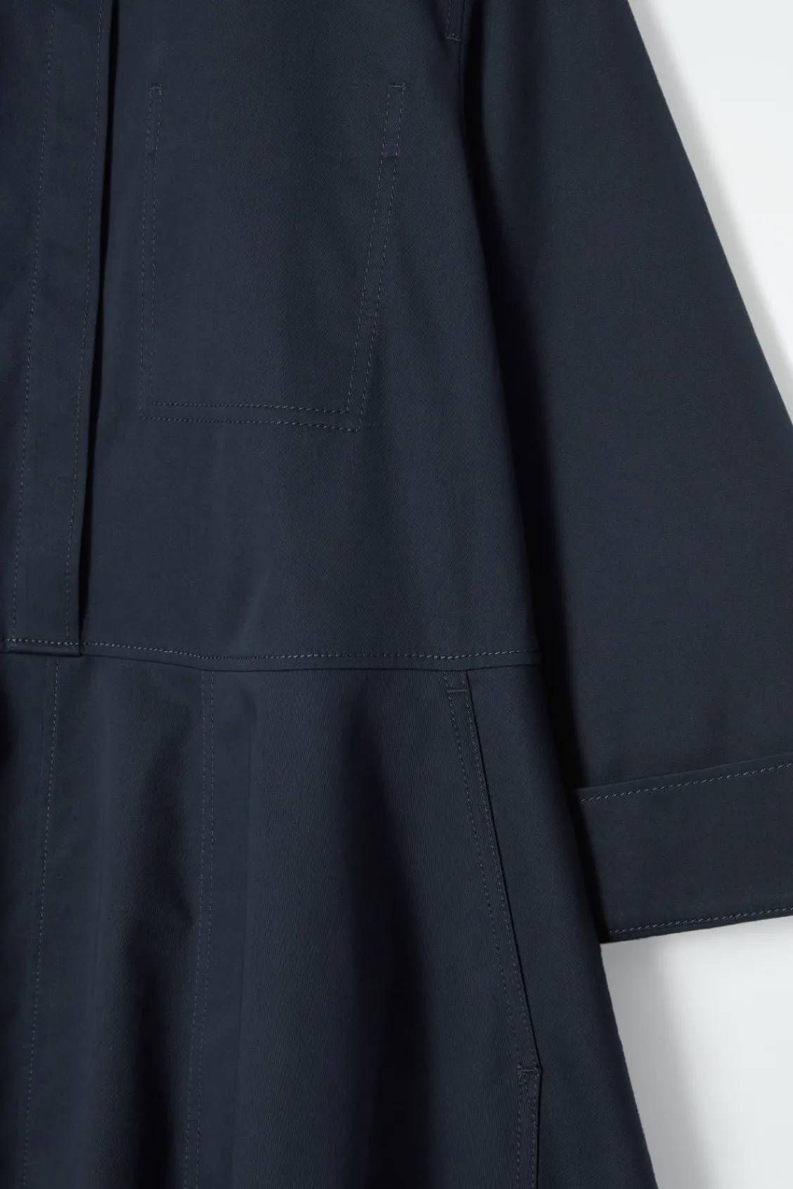 COS COTTON UTILITY SHIRT DRESS-Women Dresses & Jumpsuits