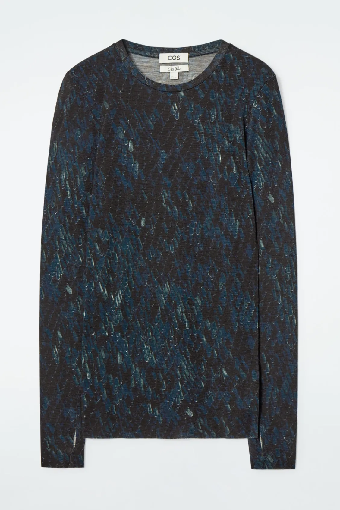 COS CREW-NECK MERINO WOOL TOP-Women Tops | Sweaters & Cardigans