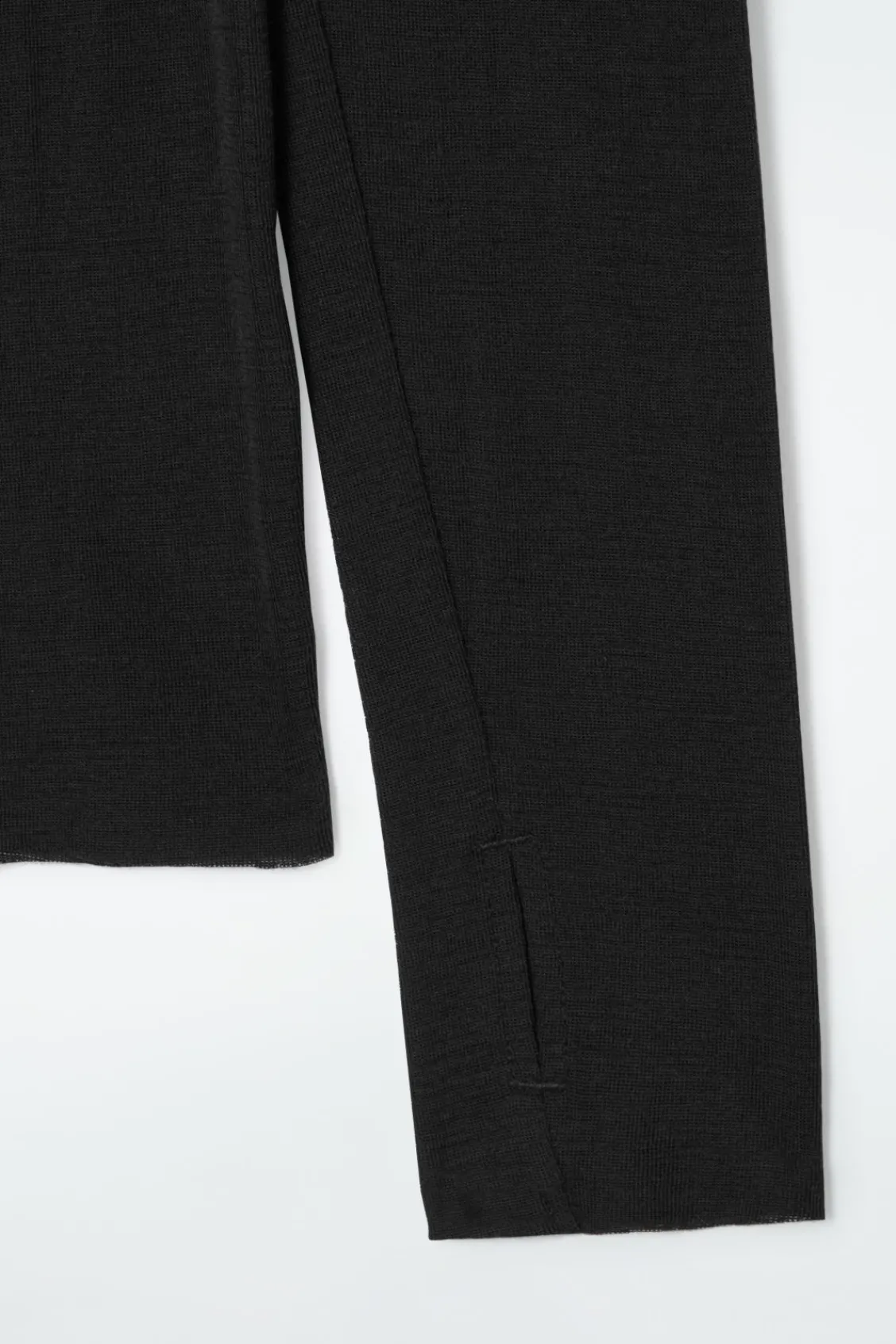 COS CREW-NECK MERINO WOOL TOP-Women T-Shirts | Tops