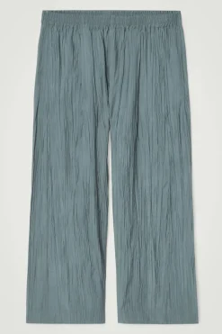 COS CRINKLED WIDE-LEG PANTS- Matching Sets | Pants