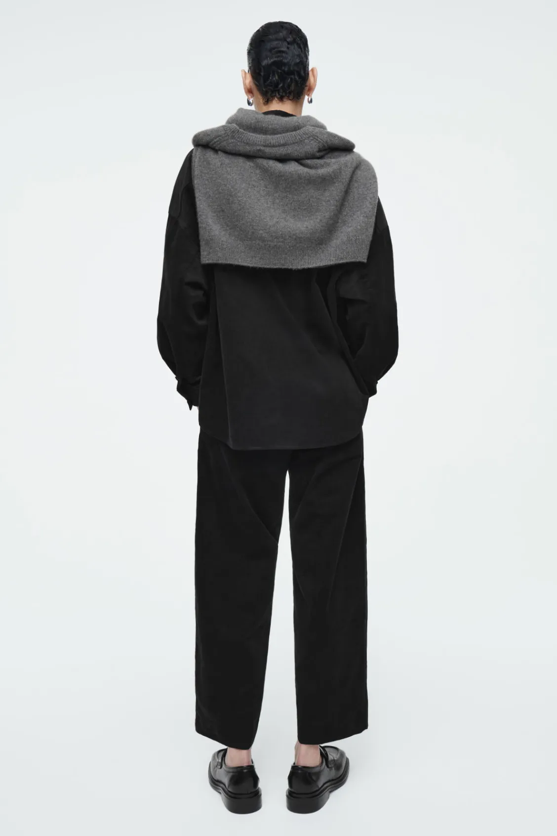 COS CROPPED CORDUROY PANTS-Women Pants