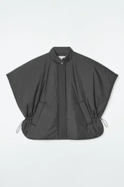 COS CROPPED PADDED HYBRID VEST-Women Capes & Hybrids | Coats & Jackets