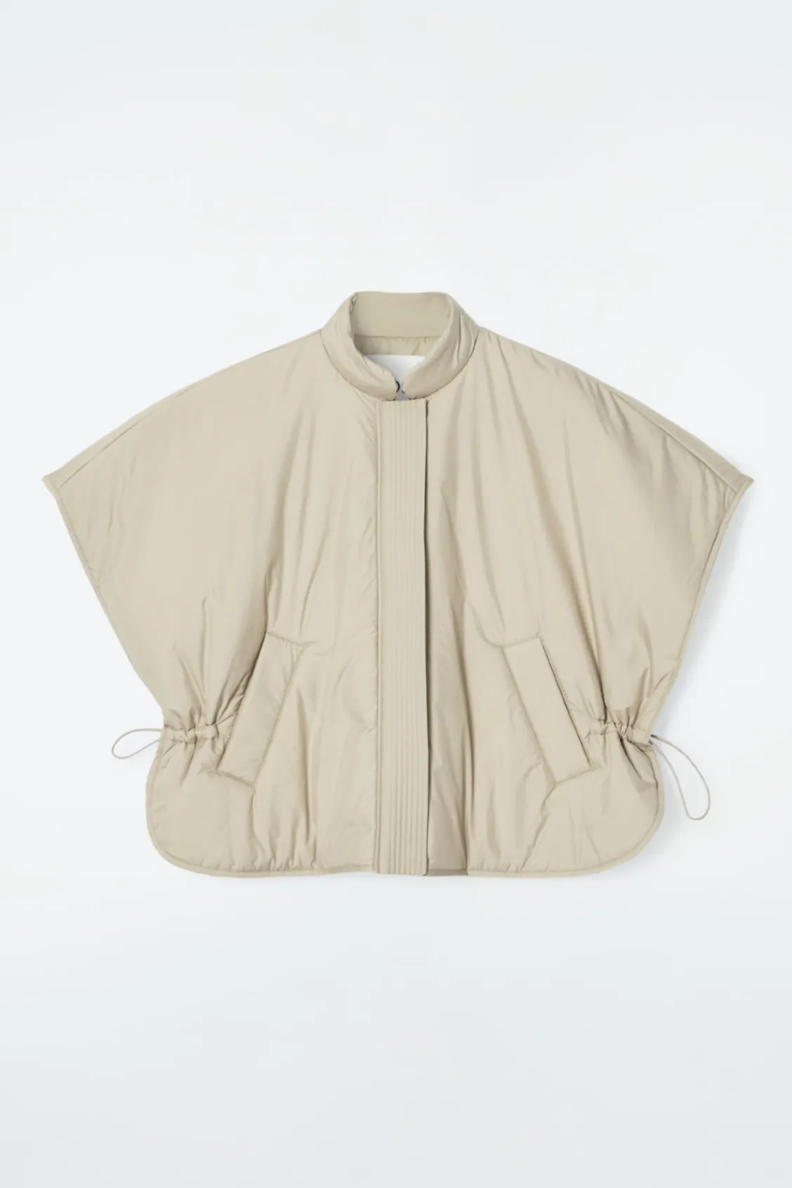 COS CROPPED PADDED HYBRID VEST-Women Capes & Hybrids | Coats & Jackets
