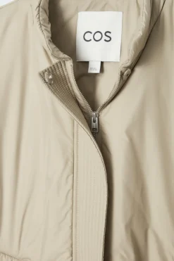 COS CROPPED PADDED HYBRID VEST-Women Capes & Hybrids | Coats & Jackets