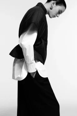 COS CROPPED PADDED HYBRID VEST-Women Capes & Hybrids | Coats & Jackets