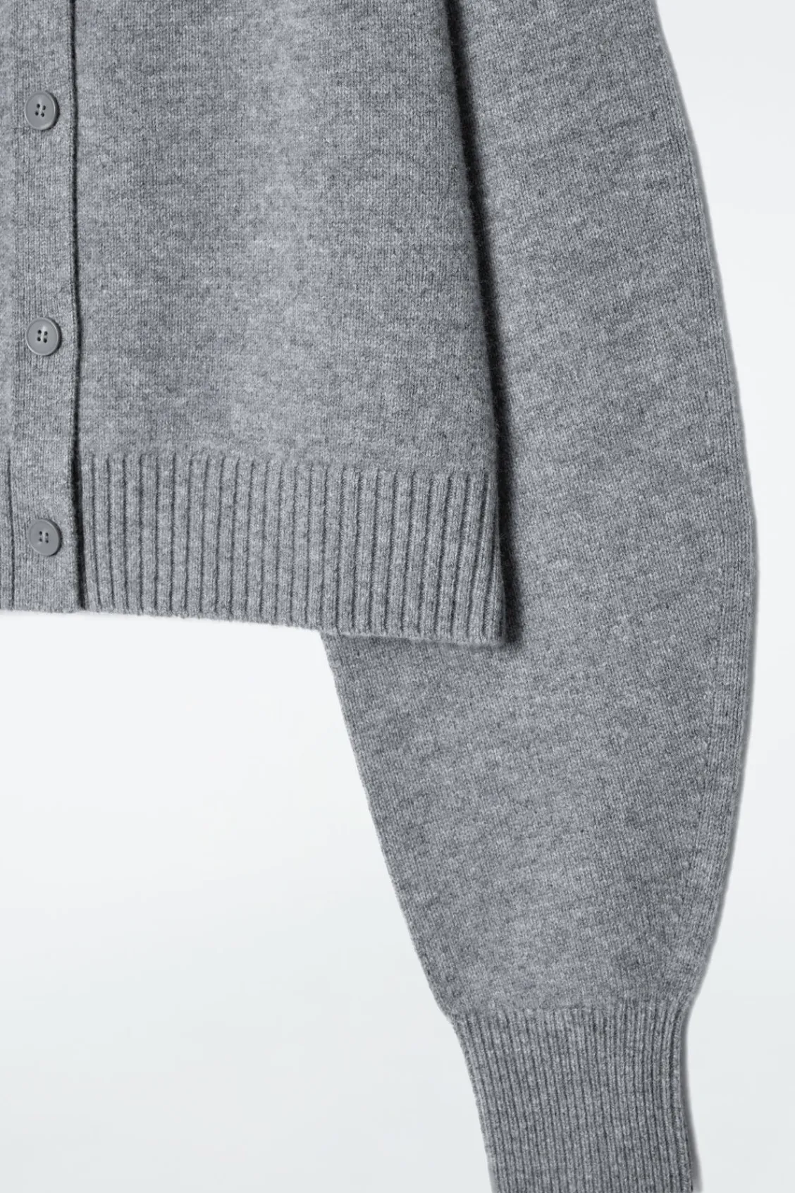 COS CROPPED WOOL CARDIGAN-Women Sweaters & Cardigans