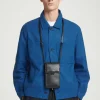 COS CROSSBODY PHONE POUCH - LEATHER- Bags & Wallets