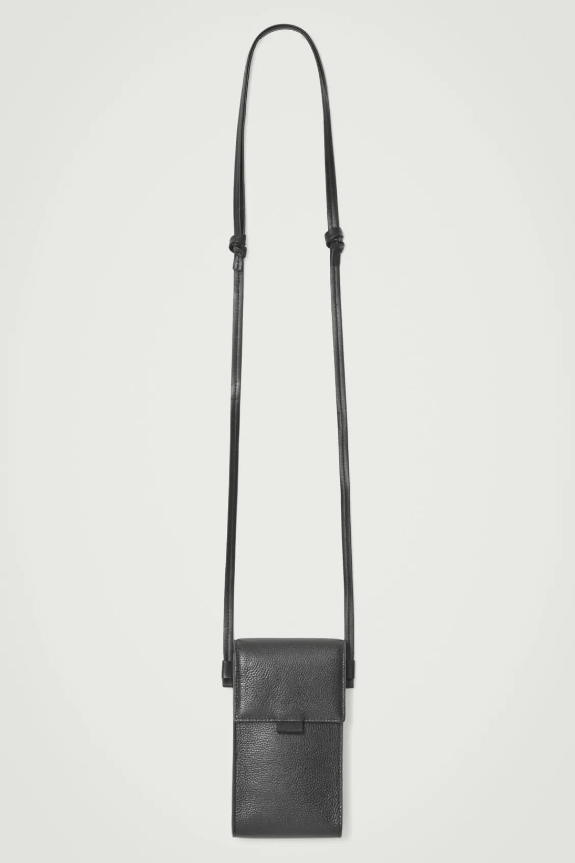 COS CROSSBODY PHONE POUCH - LEATHER- Bags & Wallets