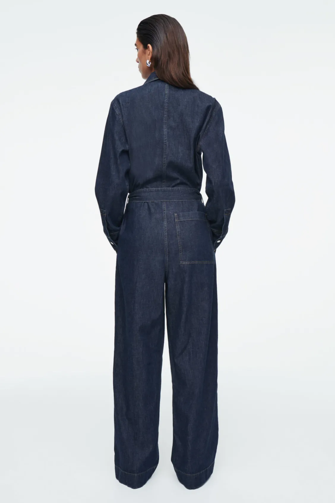 COS DENIM BOILERSUIT-Women Dresses & Jumpsuits | Pants