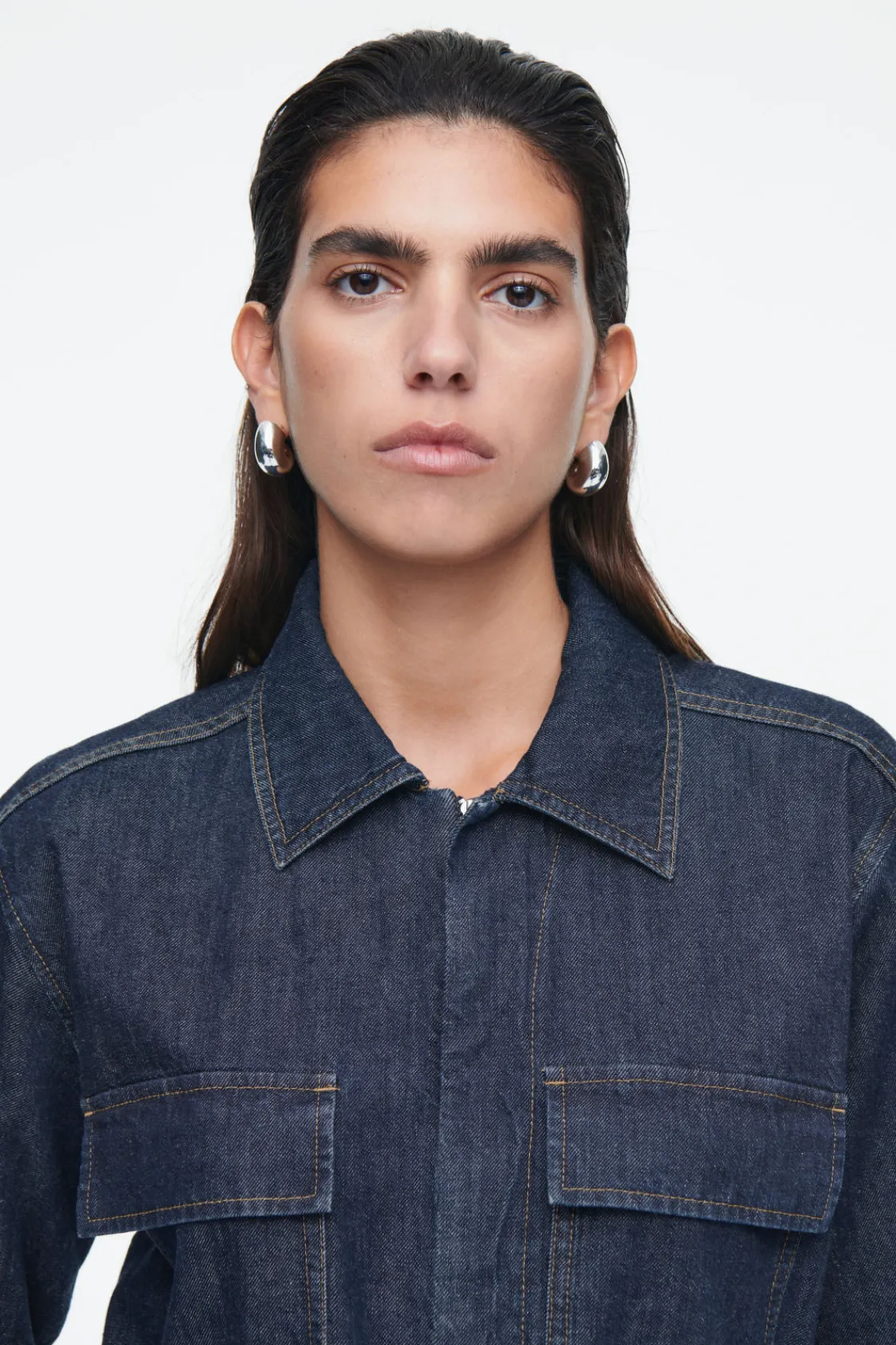 COS DENIM BOILERSUIT-Women Dresses & Jumpsuits | Pants