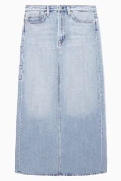 COS DENIM MAXI SKIRT-Women Skirts