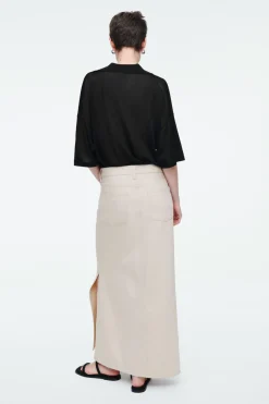 COS DENIM MAXI SKIRT-Women Skirts