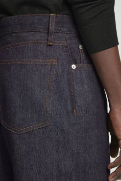 COS DOME RAW SELVEDGE STRAIGHT-LEG JEANS- Jeans | Pants