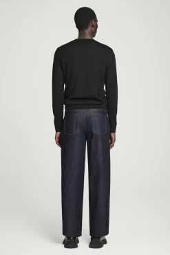 COS DOME RAW SELVEDGE STRAIGHT-LEG JEANS- Jeans | Pants