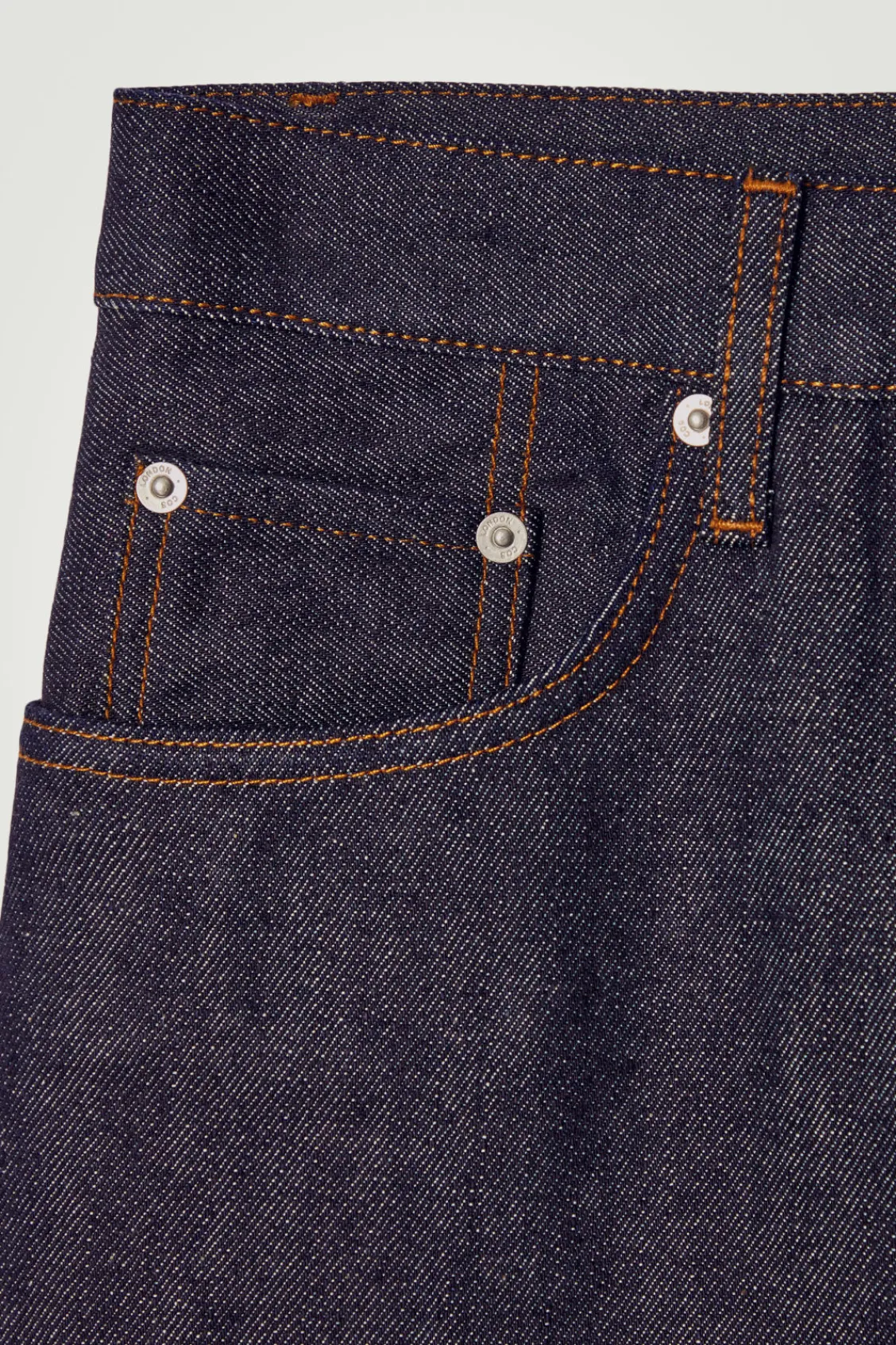 COS DOME RAW SELVEDGE STRAIGHT-LEG JEANS- Jeans | Pants