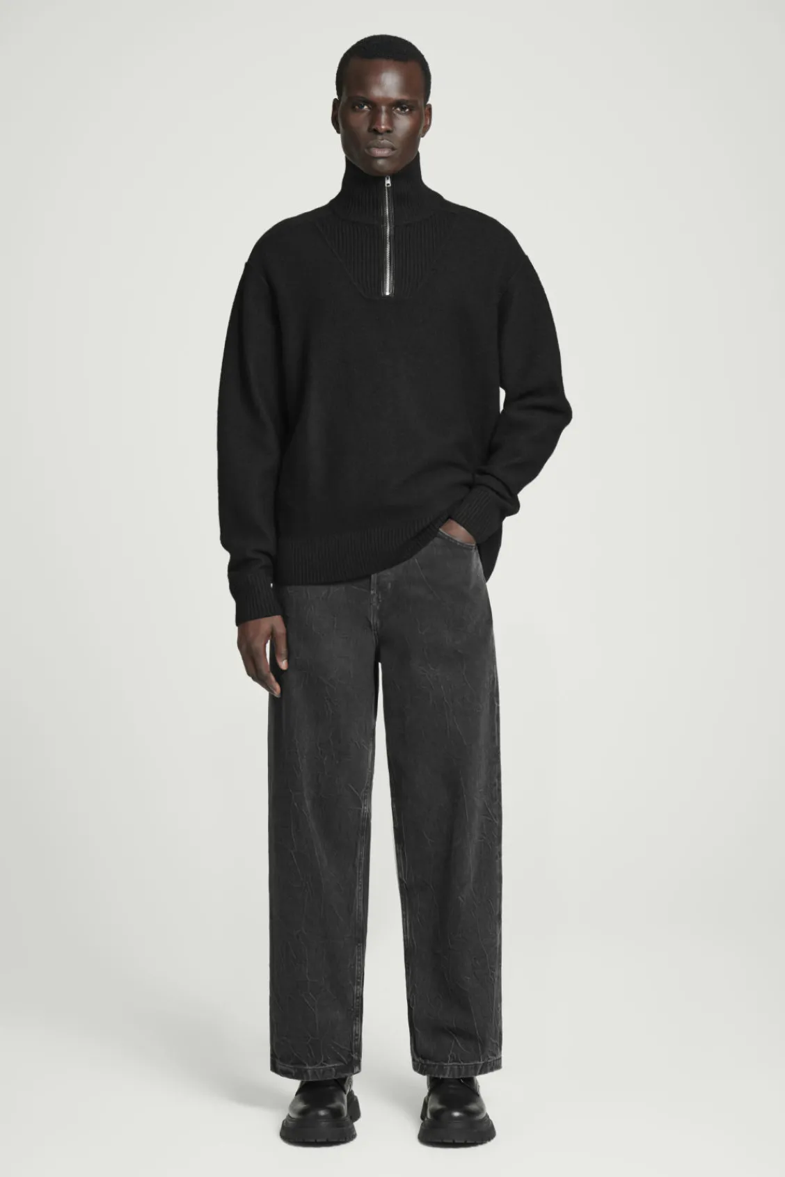 COS DOME STRAIGHT-LEG JEANS- Jeans | Pants