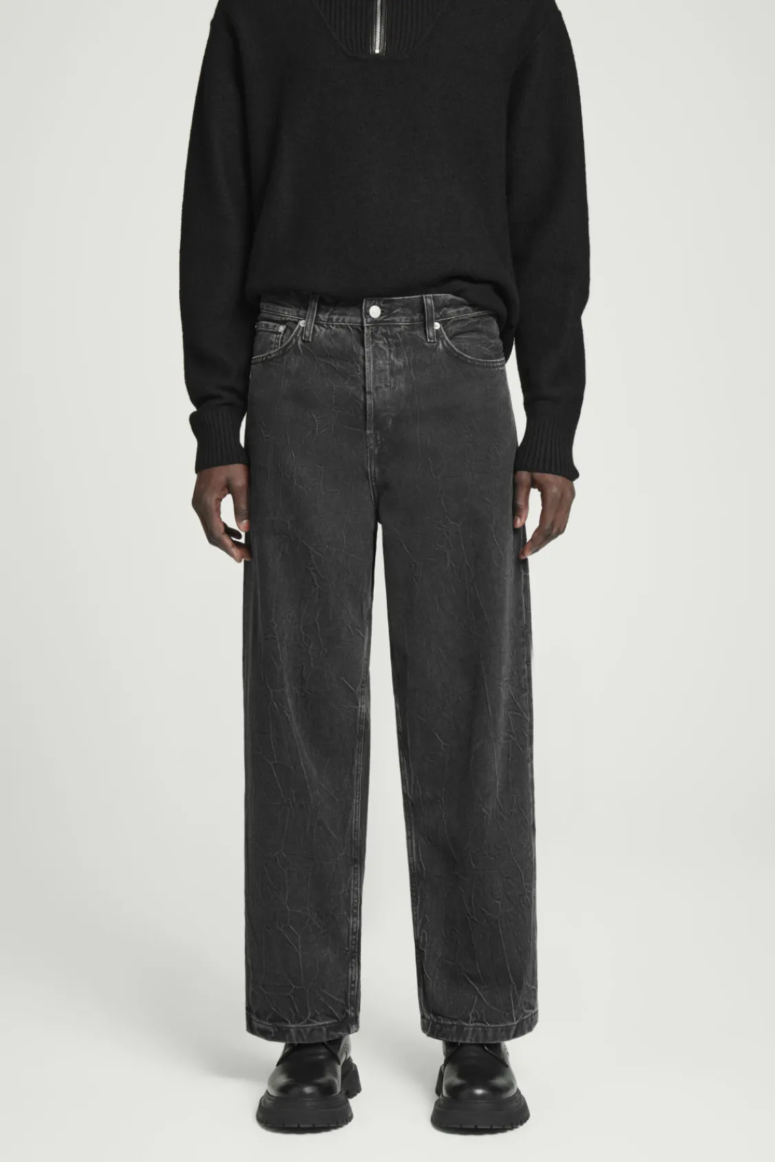 COS DOME STRAIGHT-LEG JEANS- Jeans | Pants