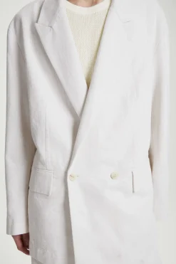 COS DOUBLE-BREASTED DENIM BLAZER - RELAXED- Coats & Jackets
